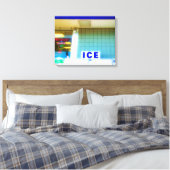 Ice Ice... Canvas Afdruk (Insitu (Slaapkamer))