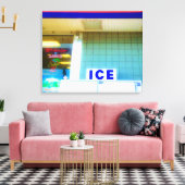 Ice Ice... Canvas Afdruk (Insitu (Woonkamer))