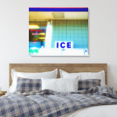 Ice Ice... Canvas Afdruk (Insitu (Slaapkamer))