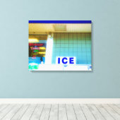 Ice Ice... Canvas Afdruk (Insitu (Houten vloer))