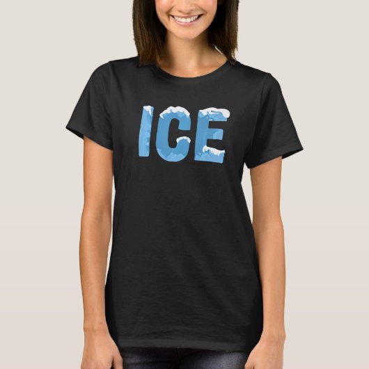 Ice Ice en Baby Funny Family Halloween Costume Co. T-shirt (Voorkant)