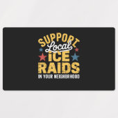 ICE immigratie ondersteuning Labels (Design 2)