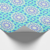 Ice Kaleidoscoop 01 Cadeaupapier (Hoek)