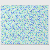 Ice Kaleidoscoop 02 Cadeaupapier (Vlak)