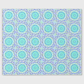 Ice Kaleidoscoop 03 Cadeaupapier (Vlak)