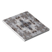 Ice kaleidoscoop patroon notitieblok (Schuin)