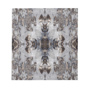 Ice kaleidoscoop patroon notitieblok