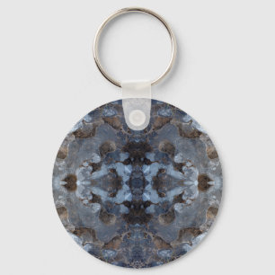 Ice kaleidoscoop patroon sleutelhanger