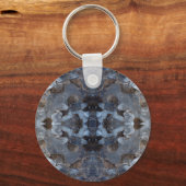 Ice kaleidoscoop patroon sleutelhanger (Voorkant)