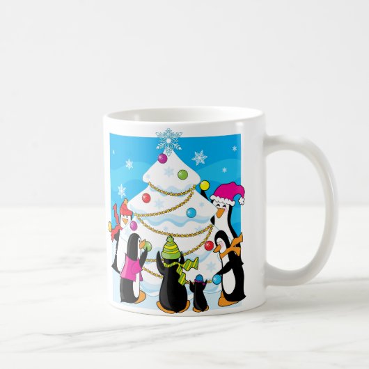 Ice kerst koffiemok (Rechts)