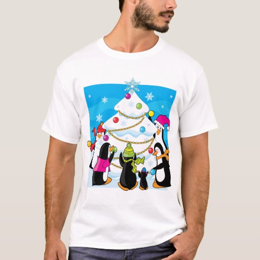 Ice kerst t-shirt (Voorkant)