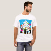 Ice kerst t-shirt (Voorkant volledig)