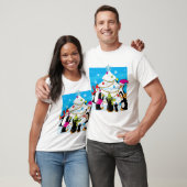 Ice kerst t-shirt (Unisex)