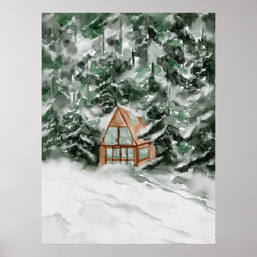 Ice Kingdom Wall Art Poster (Voorkant)