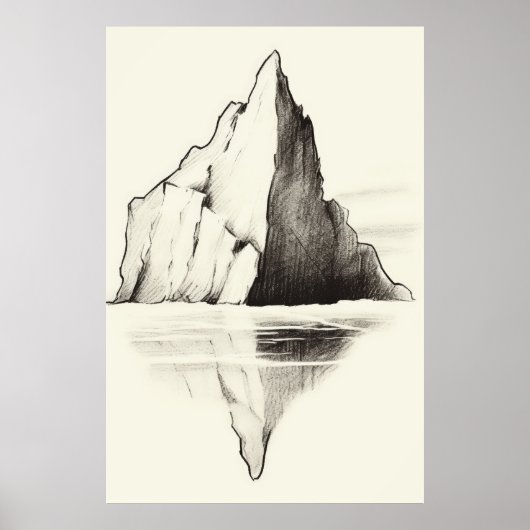 Ice Kingdom Wall Art Poster (Voorkant)