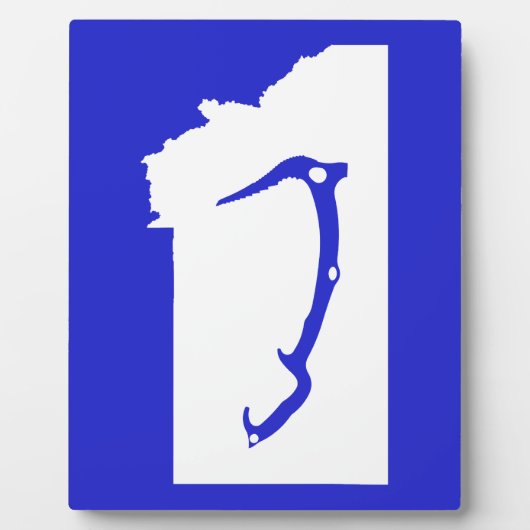 Ice Klib Montana Fotoplaat (Voorkant)