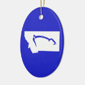 Ice Klib Montana Keramisch Ornament (Links)