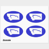 Ice Klib Montana Ovale Sticker (Vel)