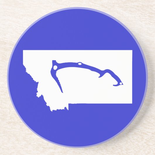 Ice Klib Montana Zandsteen Onderzetter (Voorkant)