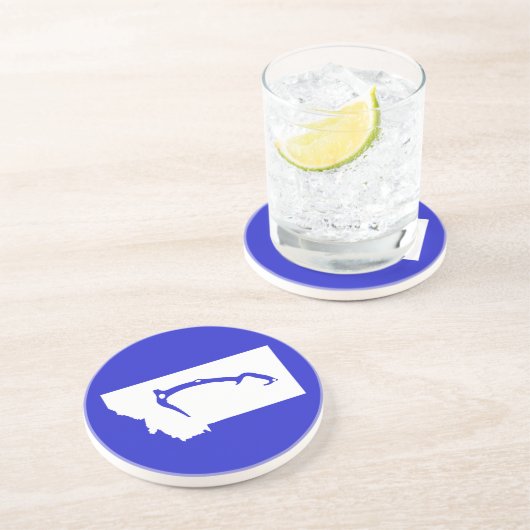 Ice Klib Montana Zandsteen Onderzetter (Zijkant)