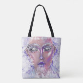 Ice Lady Canvas tas (Achterkant)