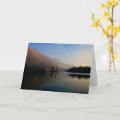 ICE LAKE: Oktobermorgen Kaart (Gele Bloem)