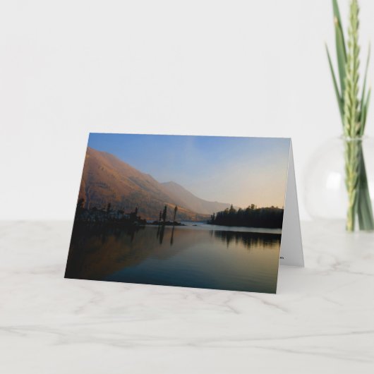 ICE LAKE: Oktobermorgen Kaart (Voorkant)