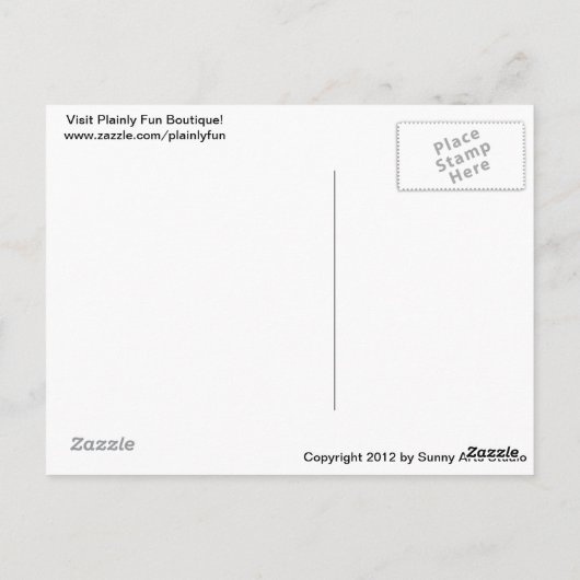 Ice Lake Sunset Briefkaart (Achterkant)