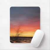 Ice Lake Sunset Mousepad Muismat (Met muis)