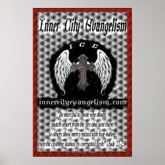 ICE Logo Poster (Alle winsten naar ICE Ministry)