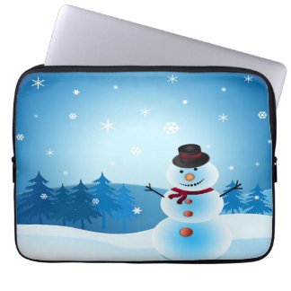 ICE MAN SAYS; MERRY CHRISTMAS LAPTOP SLEEVE