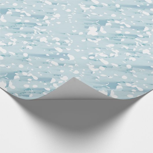 Ice Mint Wedding Wrapping Paper Cadeaupapier (Hoek)