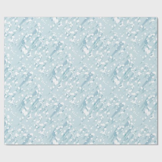 Ice Mint Wedding Wrapping Paper Cadeaupapier (Vlak)