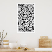 Ice Moon Agate Poster (Keuken)
