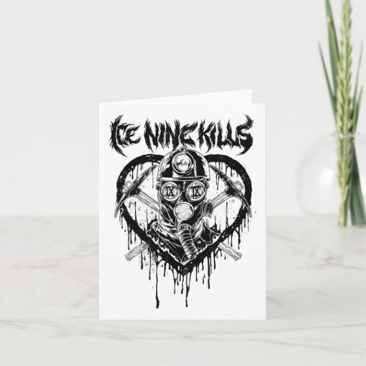 Ice Nine Kills – Valentijnmasker Kaart (Voorkant)