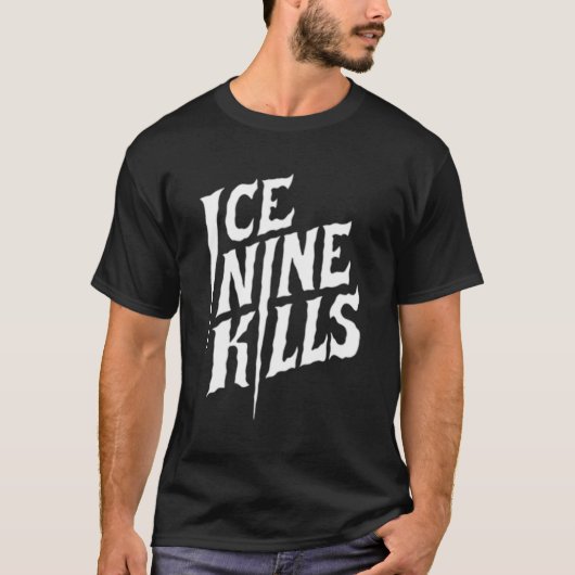 Ice Nine S â€"Bloemen T-shirt (Voorkant)