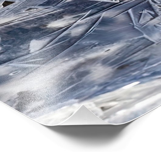  Ice Not ICE Foto Afdruk (Hoek)