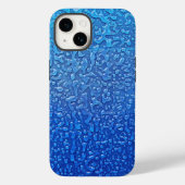 Ice on Blue Metal Case-Mate iPhone Case (Achterkant)