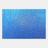 Ice on Blue Metal Inpakpapier Vel (Voorkant)