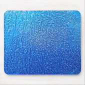 Ice on Blue Metal Muismat (Voorkant)