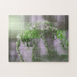 Ice on Goldenrod Flower Natuur Legpuzzel