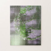 Ice on Goldenrod Flower Natuur Legpuzzel (Verticaal)