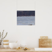 Ice on the Delaware River 2026 Poster (Keuken)