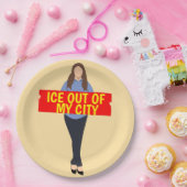 Ice Out of My City Paper Plate Papieren Bordje (Feest)
