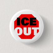 ICE OUT RONDE BUTTON 3,2 CM (Voorkant)