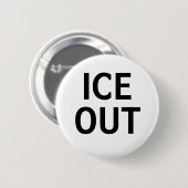 Ice Out Ronde Button 5,7 Cm (Voorkant /achterkant)