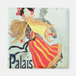 Ice Palace', Champs Elysées, Parijs, 1893 Magneet