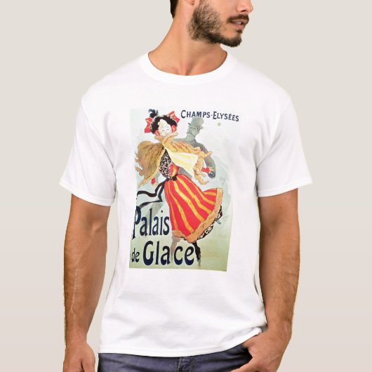 Ice Palace', Champs Elysées, Parijs, 1893 T-shirt (Voorkant)