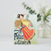 Ice Palace', Champs Elyses, Parijs, 1893 Briefkaart (Staand voorkant)