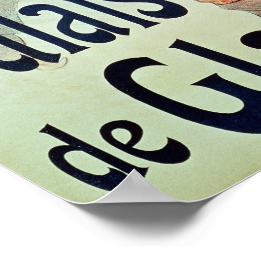 Ice Palace', Champs Elyses, Parijs, 1893 Poster (Hoek)